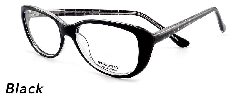 Smilen Eyewear Broadway Broadway Amy Eyeglasses, Black