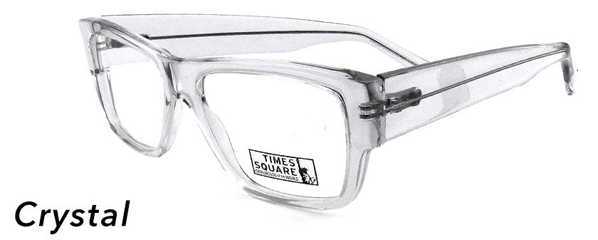Smilen Eyewear Captain Eyeglasses, Crystal