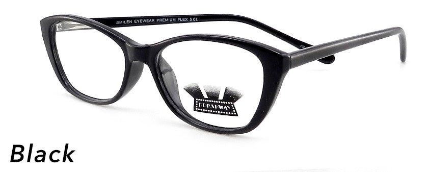 Smilen Eyewear Broadway Broadway Flex 5 Eyeglasses, Black