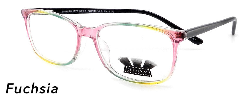 Smilen Eyewear Broadway Broadway Flex 9 Eyeglasses, Fuchsia