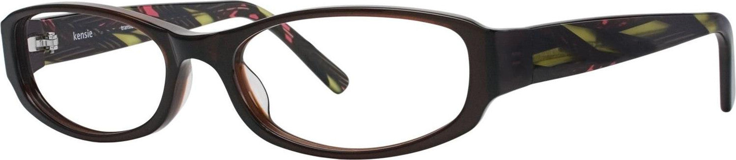 Kensie Eyewear Translucent Ladies Eyeglasses, Tortoise
