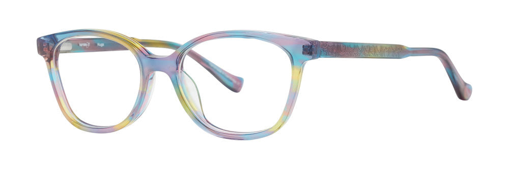 Kensie Eyewear Hugs Full Frame Ladies Eyeglasses, Unicorn Horn
