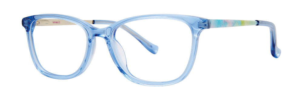 Kensie Eyewear Chill Full Frame Ladies Eyeglasses, Bluebird