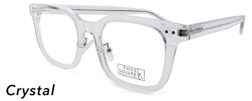 Smilen Eyewear Times Square Times Square Easy Fit 3 Eyeglasses, Crystal