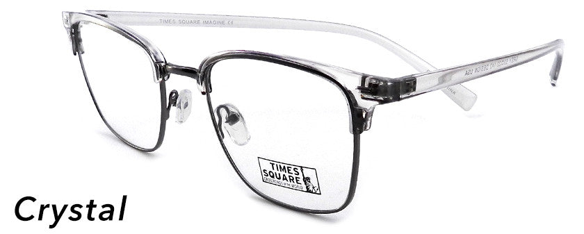 Smilen Eyewear Times Square Times Square Imagine Eyeglasses, Crystal