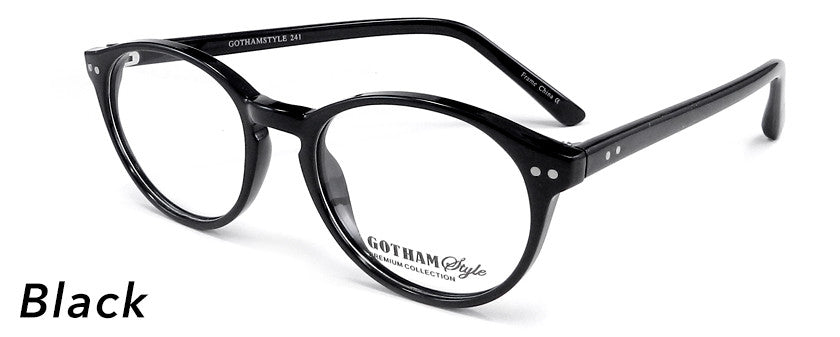 Smilen Eyewear Gotham Premium GothamStyle 241 Eyeglasses, Black Fade
