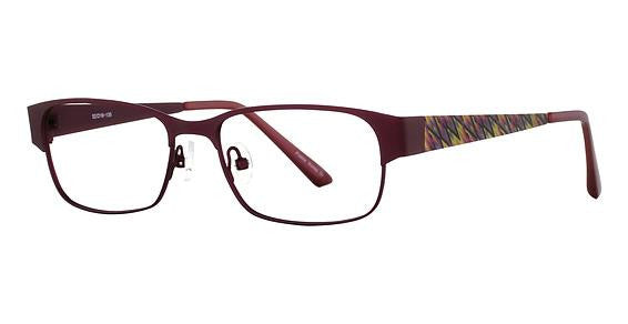 Vivian Morgan 8032 Ladies Eyeglasses, Wine Abstraction