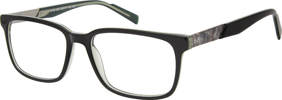 Realtree Eyewear R753 Full Frame Mens Eyeglasses, BLK