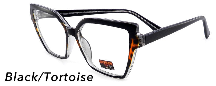 Smilen Eyewear Gotham Flex GothamStyle Flex 88 Eyeglasses, Black-Tortoise