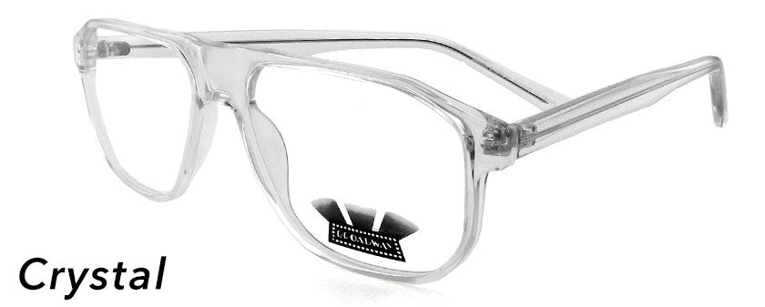 Smilen Eyewear Broadway Broadway Antonio Eyeglasses, Crystal