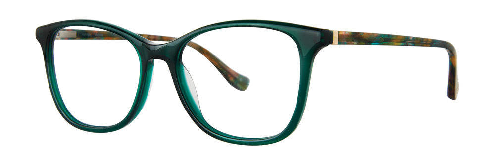 Kensie Eyewear Elaborate Full Frame Ladies Eyeglasses, Emerald