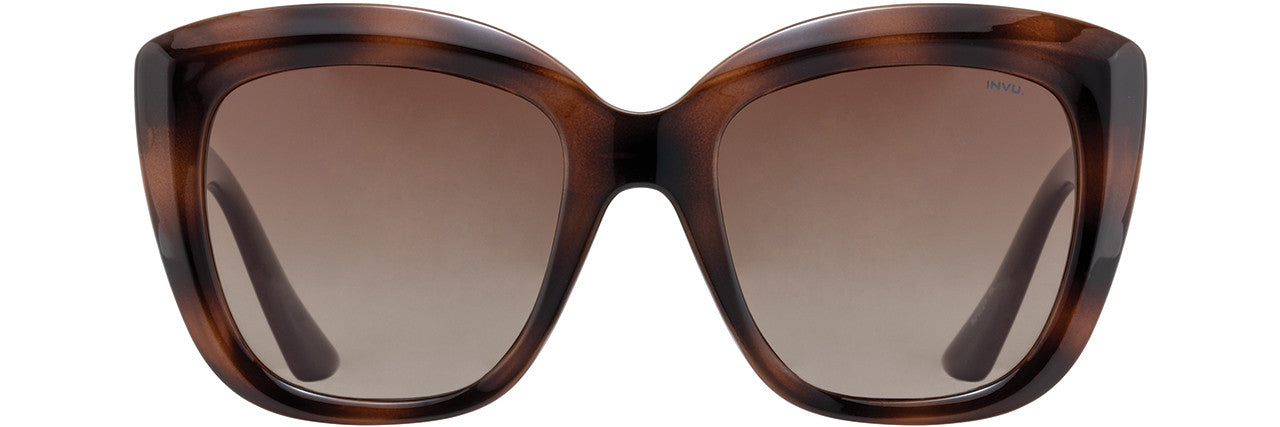 INVU Sunwear 276 Ladies Sunglasses, 1 - Tortoise - Wine