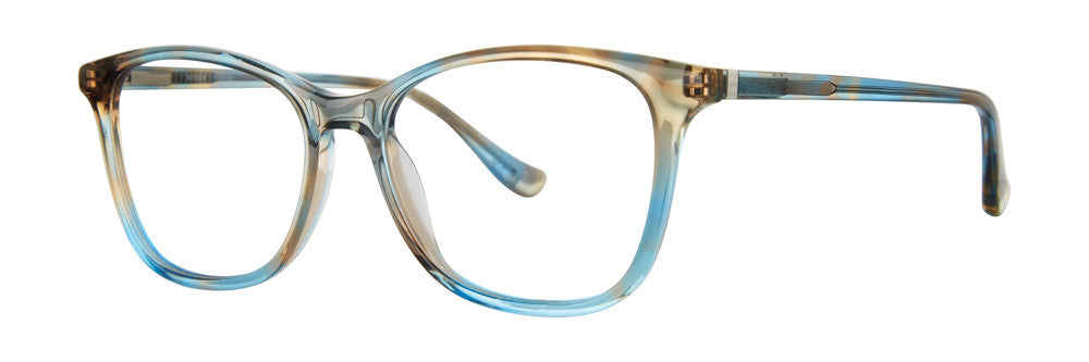 Kensie Eyewear Elaborate Full Frame Ladies Eyeglasses, Blue Sky