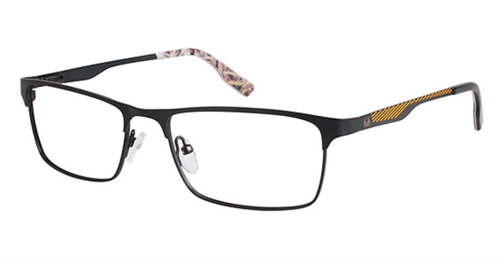 Realtree Eyewear R494 Mens Eyeglasses, Black
