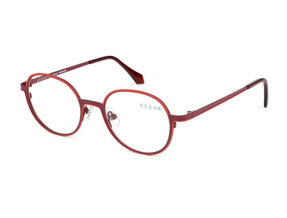 C-Zone R2378 Ladies Eyeglasses, C-30 Wine-Red