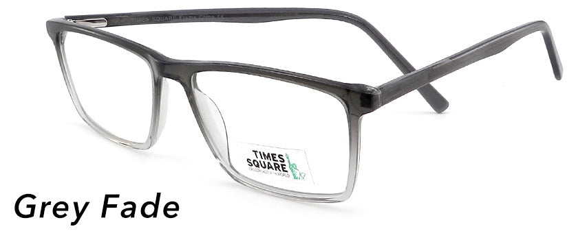Smilen Eyewear Times Square Times Square Slim Eyeglasses, Grey Fade