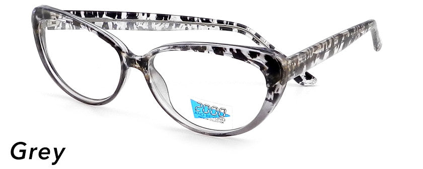 Smilen Eyewear 2000 & Beyond 2000 &amp; Beyond 3090 Eyeglasses, Grey