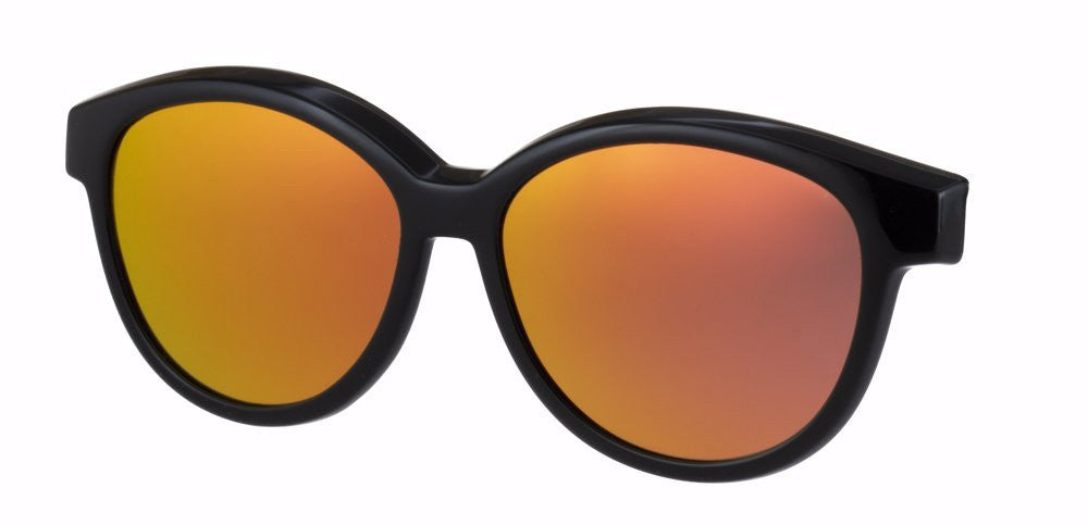 Indii Kids IN55-SUNNY SC Full Frame Kids Eyeglasses, C1 CLIP BLK-PURP-PNK IN55-C1 SUNNY SCCLIP BLACK-PURPLE-BUBBLEGUM PINK 45-12-130