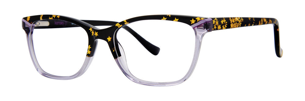Kensie Eyewear Silly Full Frame Ladies Eyeglasses, Midnight Stars