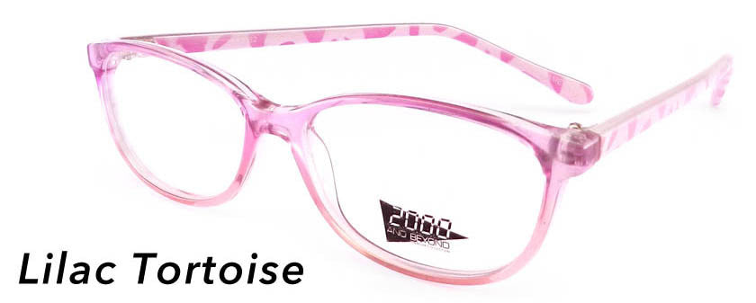 Smilen Eyewear 2000 & Beyond 2000 &amp; Beyond 3052 Eyeglasses, Lilac Tortoise