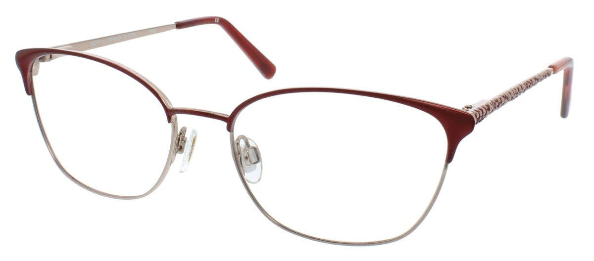 Ellen Tracy DARTRY Ladies Eyeglasses, Wine