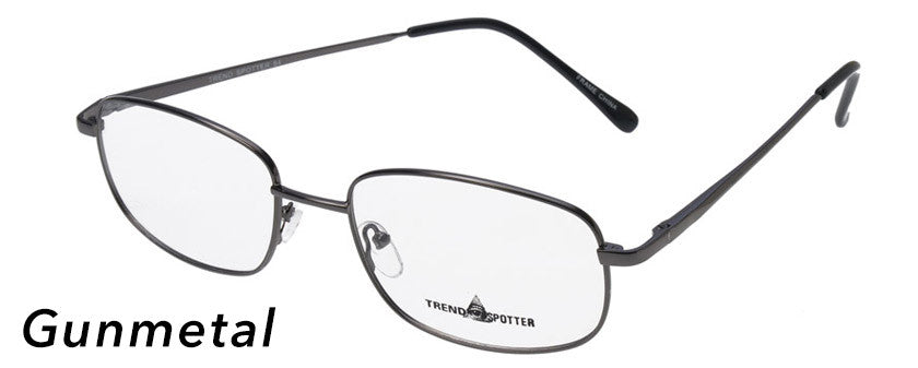 Smilen Eyewear Trend Spotter Trend Spotter 84 Eyeglasses, Dark Gunmetal
