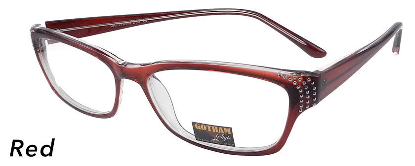 Smilen Eyewear Gotham Premium GothamStyle 235* Eyeglasses, Red