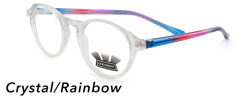 Smilen Eyewear Broadway Broadway Future* Eyeglasses, Crystal-Rainbow