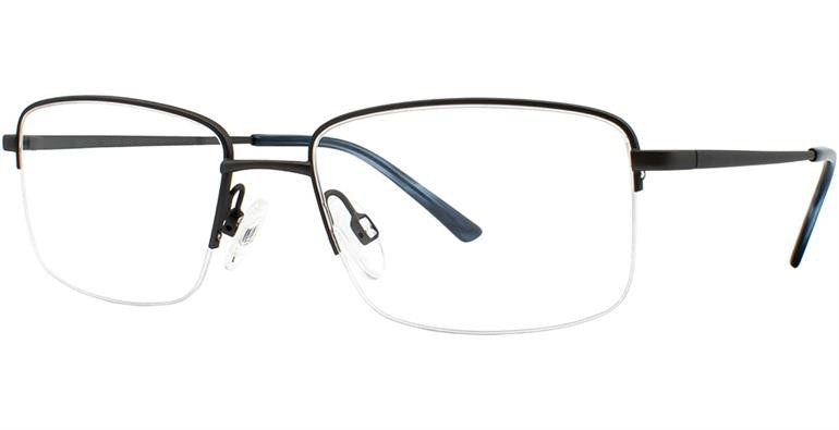 Match Eyewear 200 Semi Rimless Mens Eyeglasses, MGUN
