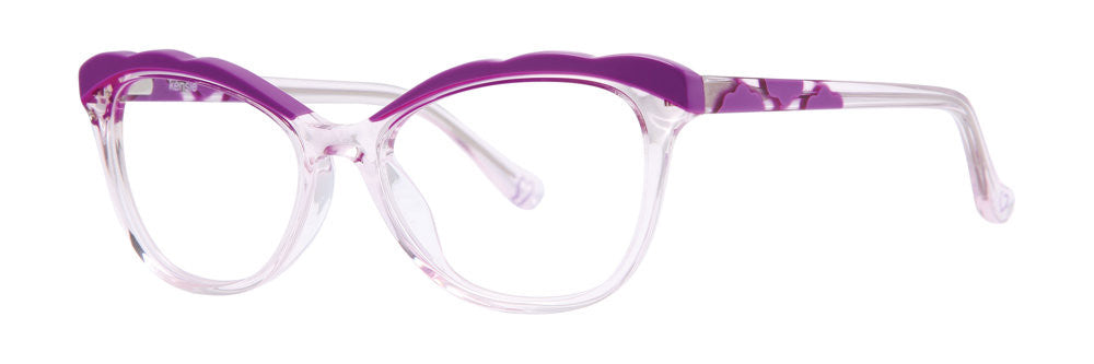 Kensie Eyewear Loveable Full Frame Ladies Eyeglasses, Grape Lolly