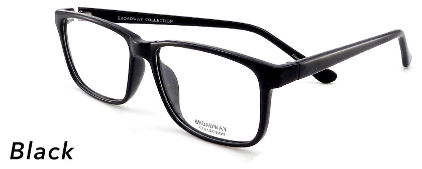 Smilen Eyewear Broadway Broadway Sampson Eyeglasses, Black Fade