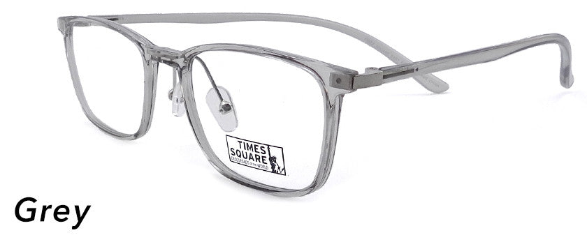 Smilen Eyewear Times Square Times Square Easy Fit 4 Eyeglasses, Grey