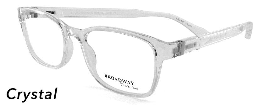 Smilen Eyewear Broadway Broadway Flex 30 Eyeglasses, Crystal