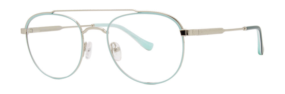 Kensie Eyewear Youthful Full Frame Ladies Eyeglasses, Turquoise
