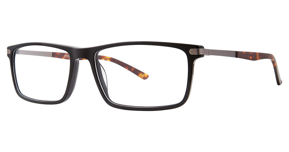 Stetson Eyewear Stetson 363 Full Frame Mens Eyeglasses, 021 Black