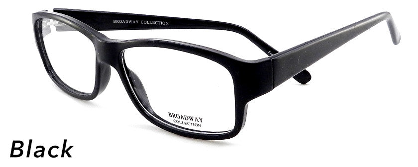 Smilen Eyewear Broadway Broadway Buddy Eyeglasses, Black