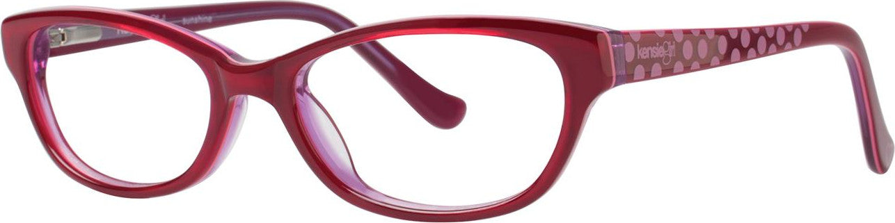 Kensie Eyewear Sunshine Kids Eyeglasses, Red
