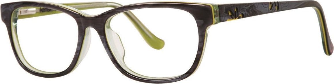 Kensie Eyewear Flower Kids Eyeglasses, Gray
