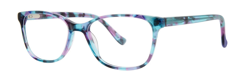 Kensie Eyewear OMG Full Frame Ladies Eyeglasses, Turqoise Tort