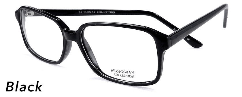 Smilen Eyewear Broadway Broadway Classic Eyeglasses, Black