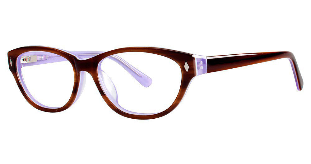 Genevieve INTRIGUE Ladies Eyeglasses, Coffee-Lilac