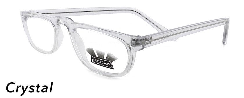 Smilen Eyewear Broadway Broadway Rudy Eyeglasses, Crystal