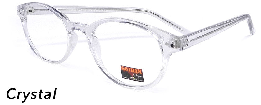 Smilen Eyewear Gotham Premium GothamStyle 245 Eyeglasses, Crystal
