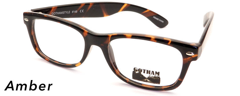 Smilen Eyewear Gotham Premium GothamStyle 148* Eyeglasses, Amber