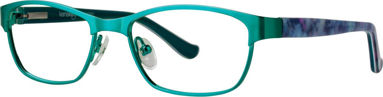 Kensie Eyewear Curious Kids Eyeglasses, Mint