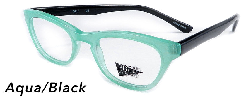 Smilen Eyewear 2000 & Beyond 2000 &amp; Beyond 3067 Eyeglasses, Aqua