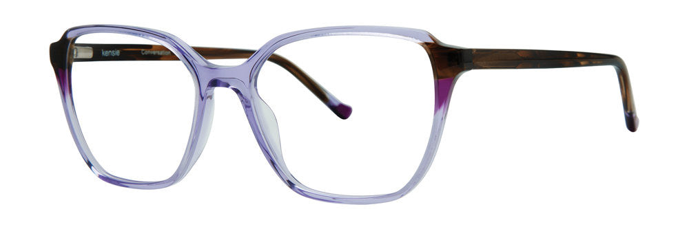 Kensie Eyewear Conversation Full Frame Ladies Eyeglasses, Orchid