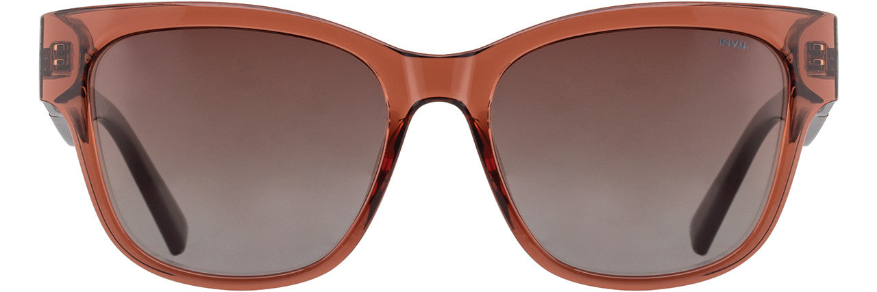 INVU Sunwear 302 Ladies Sunglasses, 3 - Spice - Wine