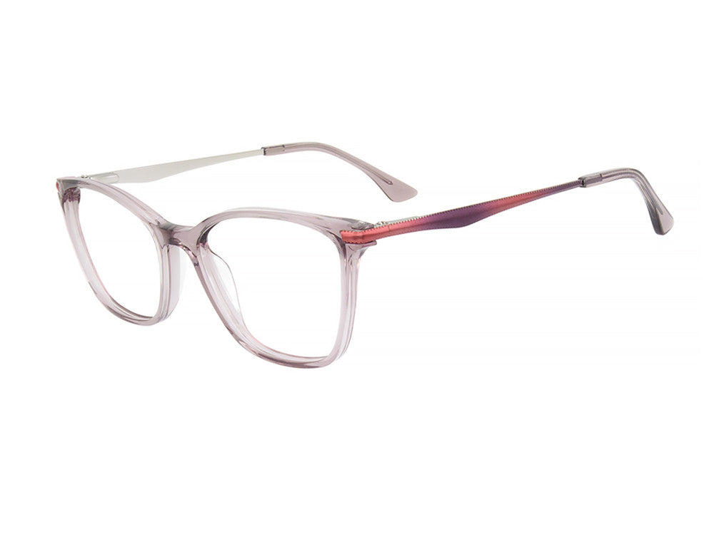Café Lunettes CAFE3397 Ladies Eyeglasses, C-3 Eggplant Crystal