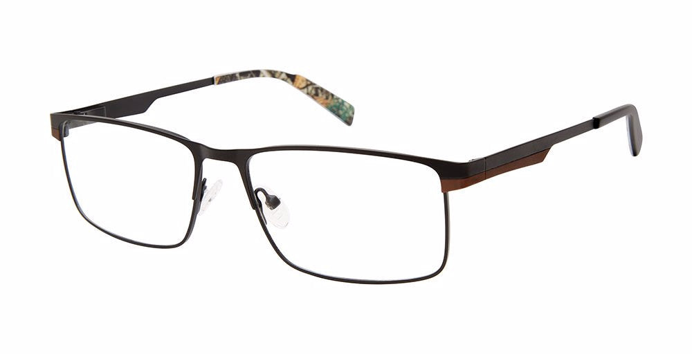 Realtree Eyewear R736 Full Frame Mens Eyeglasses, BLK